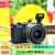 佳能（Canon）M200 M50 M6 二代女学生入门级微单美颜vlog相机旅游M100 港版黑色M50二代15-45套机 终身 套餐三
