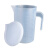 米奇特工 加厚塑料量杯透明带刻度量筒厨房烘焙工具大容量 100ml（2个）