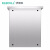 伊莱科（ELECALL）配电箱不锈钢201材质明装基业箱落地柜 银白色600*500*200 定制含元器件