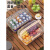 妙普乐便携式手提式水果保鲜盒移动小冰箱水果盒小学生专用食品级带冰盒 豆沙绿普通款-200.ML