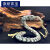 默研（MOYAN）星月菩提雕刻蛇骨手串文玩潮流款男女款 蛇骨顺白款  A27-206 8-10mm