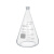 磨口三角烧瓶具标口三角瓶标准磨口锥形瓶三角摇瓶19%2324%2329%2 100ml/24%23