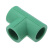伟星 PPR 管材 管件25 6分配件 PPR水管配件水暖管件 等径三通25/6分 绿色【1个】