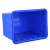 冰禹 BY-3043 蓝色加厚塑料水箱 长方形物流周转箱 614水箱670*490*375mm（无盖）