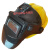 盛世浩瀚定制焊工面罩带风扇电焊面罩安全帽带风扇电焊防护面罩 D49-安全帽风扇款