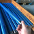塑料网套钢瓶螺纹定型网兜尼龙螺杆保护网工业防震网套防护包装网 10mm(蓝色网套1公斤)