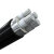 FIFAN 3+1铝电缆4芯铝电缆线YJLV22电压0.6/1KV铠装地埋线 3*50+1*25平方 一米价