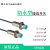 抗干扰泰邦LJA12M-5N1/A1/P1/D1防水接近开关金属传感器DC12V/24V 浅绿色 LJA12M-5N1 NPN常开