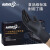 爱马斯（AMMEX）GPNBC一次性黑色丁腈手 套加厚耐用型耐油耐化学品实验室 1000只/10盒 L码