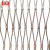 夜莺 304不锈钢卡扣绳网动物园笼舍鸟语林编织绳网幼儿园阳台高空安全防护防坠网 卡扣款1.2mm粗6cm孔1平米