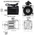 浙江一川伺服电机驱动器套装750W2.39牛3000转A2M80SV02430M送线 750W2.39牛米3000转磁编 水平运动不带刹车脉冲信号5