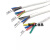 铜芯护套线2/3/4芯软线电缆线ZR-RVV1.5 2.5 4 6平方信号电源线 RVV 3芯0.75平方 100米