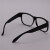 平光玻璃劳保防护眼镜打磨切割焊沙护目镜10付起发货 黑色(一付单价)