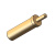 镀金Pogopin连接器铜柱母头圆形导充电铜针实心触点界面接触插针 T879/2.0*8.5mm