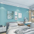 初尚艺术漆电视背景墙布无缝全屋客厅卧室现代简约蓝色绿色硅藻泥壁布 墨绿色128 1