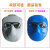 夏季烤脸电焊工护脸轻便烤头戴式烧氩弧焊二保焊护眼镜面罩 单独灰色眼镜2副