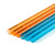 材通塑料PVC透明红蓝暗装电工套管穿线管3分16mm4分20mm家装环保阻燃走线管电线管 透明蓝色直径4分20mm/米