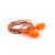 优维斯（UVEX）2111201带绳可重复型使用耳塞 橙色 带绳 50副/盒