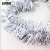 安赛瑞 装饰拉花 商场学校年会布置彩色毛条 新年节日庆典彩带 长2m银色10条装 26719