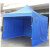 谐晟 可伸缩折叠帐篷 雨棚大伞遮阳棚折叠用遮雨篷伸缩式蓬 3m*3m黑架三面围布 1个