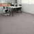 地毯大面积地垫卧室全满铺房间办公室拼接客厅方块加厚商用  沥青 棕白色