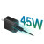 帕凡45W充电器氮化镓快充数据线适用于三星S24+Ultra S23+S23U S22+手机超快充2.0闪充S8+S9+平板  45W充电头+1.8米充电线