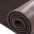 3A/8A8丝圈地垫 PVC卷材酒店门口除尘防水脚垫塑胶塑料地毯防滑垫 棕色(加密丝圈) 13mm厚(1.2m宽×18m长)