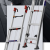 simalube 伸缩梯 单升降折叠梯伸缩梯子升降工程梯单面直梯铝合金加厚 单位：架 直梯8米-收4.5米
