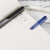 晨光（M&G） 优品中性笔学生用0.5mm水笔芯碳素签字笔商务水性练字笔AGPH3701办公文具1 3701纯黑笔杆1支+2005按动款20支黑芯