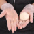 鸣固 一次性手套 耐用加厚PVC手套厨房清洁家务餐饮用防护手套盒装 透明100只 L码