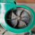 木工吸尘风机配件变径布袋木工吸尘器风叶除尘引风机出风口集尘袋 风叶5.5KW/7.5KW 38轴径