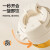 苏泊尔（SUPOR）保温杯陶瓷覆层内胆咔哒旋饮咖啡杯大容量水杯子 KCV50AB10日光白500ML