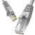 麦森特（MAXCENT）超五类网线CAT5e百兆屏蔽双绞连接线工程成品网络跳线1米MC5-1P