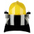 名典消防 17款消防头盔 1顶 3C认证 消防救援 抢险救援 防火难燃（可定制）