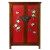 漆花（qihua）扬州漆器厂新中式古典国风入户客厅进门装饰玄关柜整装可定制酒店