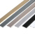 旭杉斯铝合金平条一字型平板木地板门槛压条收边条扣背景墙金属装饰线条 瓷白色/打胶款 60mm2.7m
