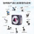 图谱电子目镜显微镜摄像头高清CCD工业相机生物金相体视拍照测量 索尼芯2000万像素USB3.0高速小