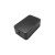 USB塑料电源外壳黑色自扣式分线盒 小接线盒线卡盒 电子仪表壳体 L438黑色 没孔 外径1006125.