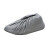 阿力牛 AZF77 防滑可水洗网布鞋套 机房室内成人脚套 单位日用鞋套 网布款银灰色（5双） 均码 