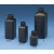 日本NIKKO塑料方瓶HDPE黑色大口小口刻度防漏100/250/500/1000ml 500ml广口圆瓶