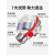 兴安友安消防防毒防火防烟面具面罩TZL30自救呼器硅胶器材 儿童款面具 3C认证