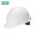 梅思安/MSA 安全帽ABS标准型一指键帽衬+超爱戴帽衬组合V型无孔 建筑施工程安全头盔 白色 1顶
