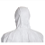 杜邦Tyvek TBM001防护服 带帽连体服防粉尘玻纤喷漆隔离衣 白色 XL 