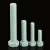 典南 绝缘螺杆塑料六角隔离杆尼龙内角螺栓螺丝汽车紧固件（定制） 水绿色FR4螺杆（M14*100mm） 