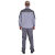 斯卡地尔（Scotoria）TC601长袖工作服套装 分体式春秋工服 舒适高棉 双灰色 XL