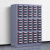 越越尚  零件柜电子元件存储柜工具整理柜钢制物料柜零件收纳柜 75抽透明抽屉  YYS-SJG-208