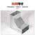 宝卫侠（BAOWEIXIA）钢制槽式镀锌桥架配件 垂直上弯通 100*100*0.7mm 一个价