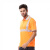 安大叔 JJ-E773 荧光橙 短袖 Polo反 光T恤 3M安视透气反光材料 涤纶鸟眼透气面料 定做 S码 1件