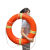 PVC泡沫救生圈大人应急船用专业防汛实心游泳圈成人救身圈带绳子 牛津成人救生衣