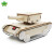 千水星 旋转炮台木质坦克学生科技小制作发明手工模型军事主题拼装教具 旋转炮台木质坦克